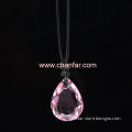 Jewelry Manufacturer,Pink Crystal Pendant Necklace